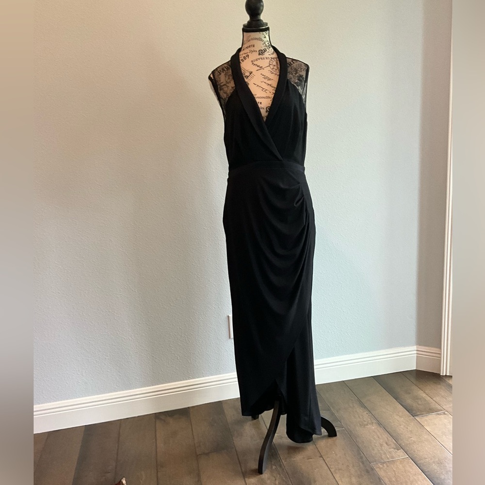 Black Lace evening gown